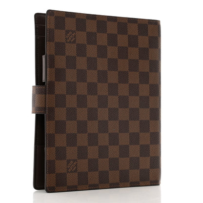 Louis Vuitton Damier Ebene Large Ring Agenda Cover 3 of 6