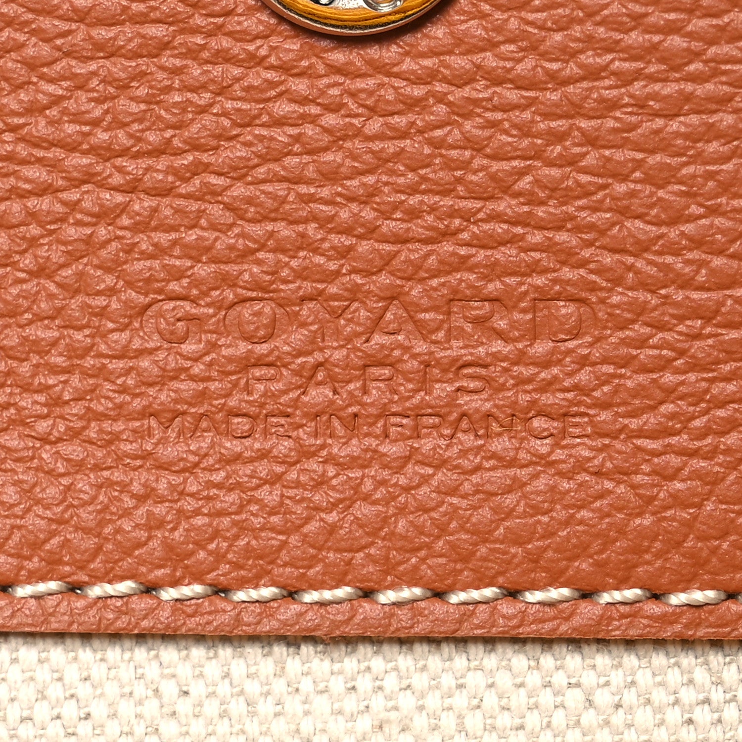 Goyard Goyardine Pouch Black Gold 6 of 7