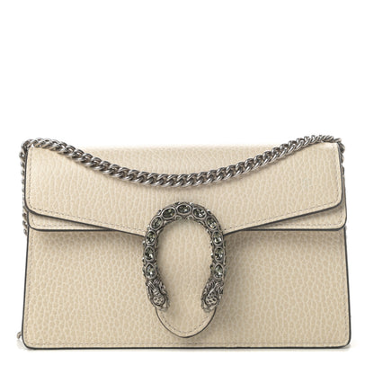 Gucci Dollar Calfskin Crystal Super Mini Dionysus Shoulder Bag Mystic White Black Diamond 1 of 10