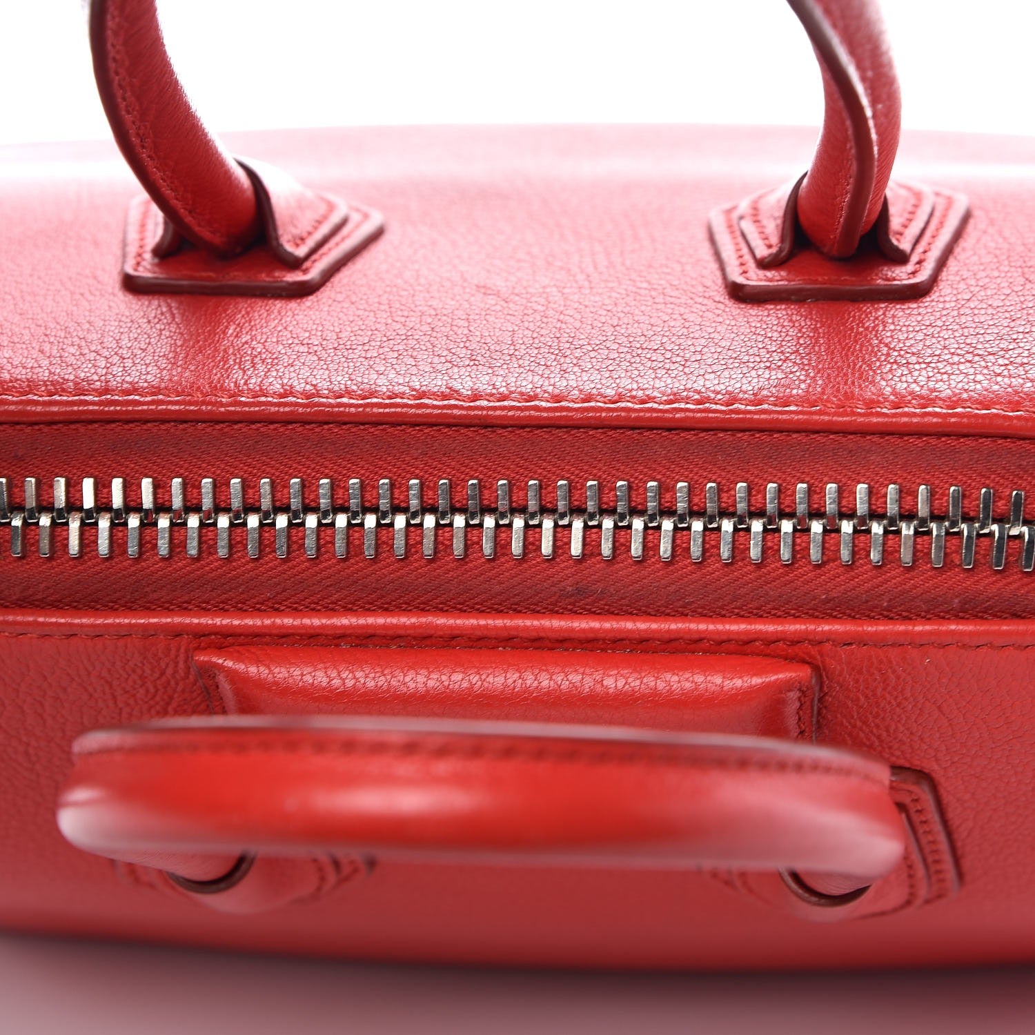 Givenchy Sugar Goatskin Mini Antigona Red 12 of 14