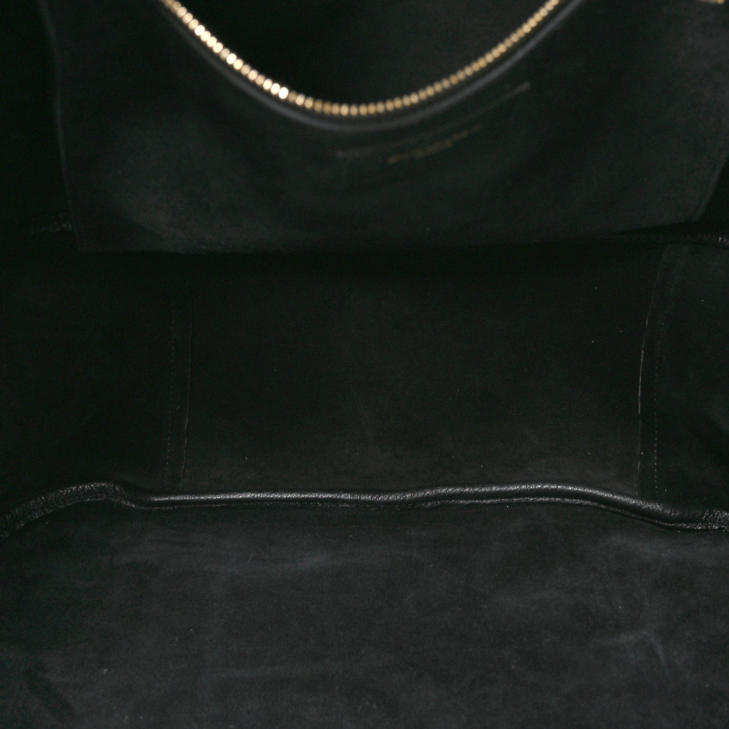 Grained Deerskin Bea Tote Black