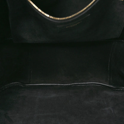 Saint Laurent Grained Deerskin Bea Tote Black 5 of 10