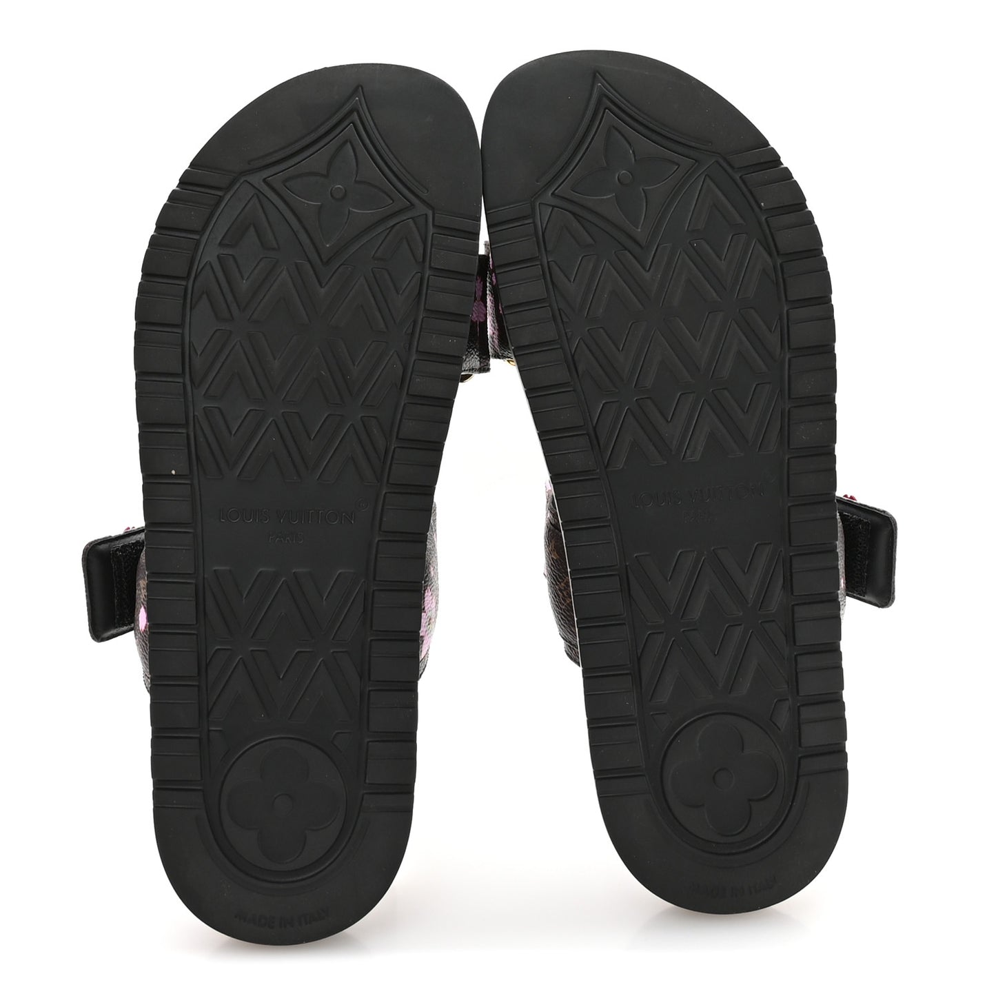 LV X TM Monogram LV Sunset Flat Comfort Mule 38 Sakura Brown