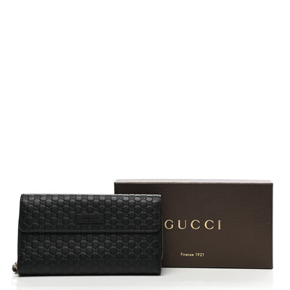 Gucci Soft Microguccissima Continental Zip Wallet Black 13 of 13