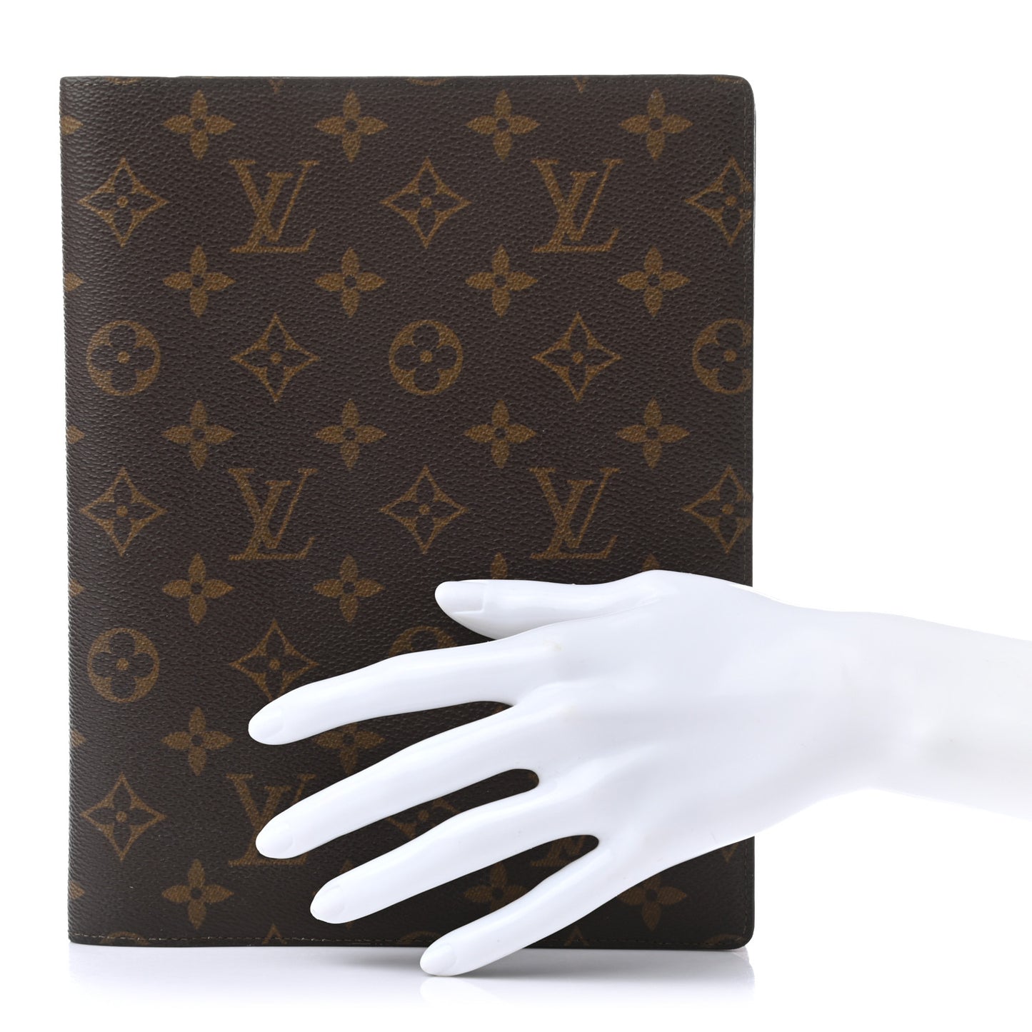 Monogram Desk Agenda Cover
