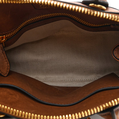 Miu Miu Nappa Aviator Small Aventure Bag Rovere 5 of 9