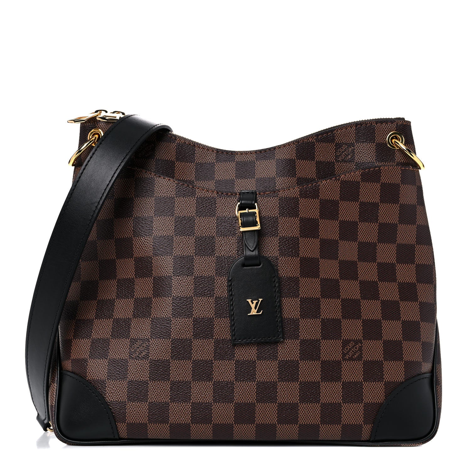 Louis Vuitton Damier Ebene Odeon MM Black 1 of 8