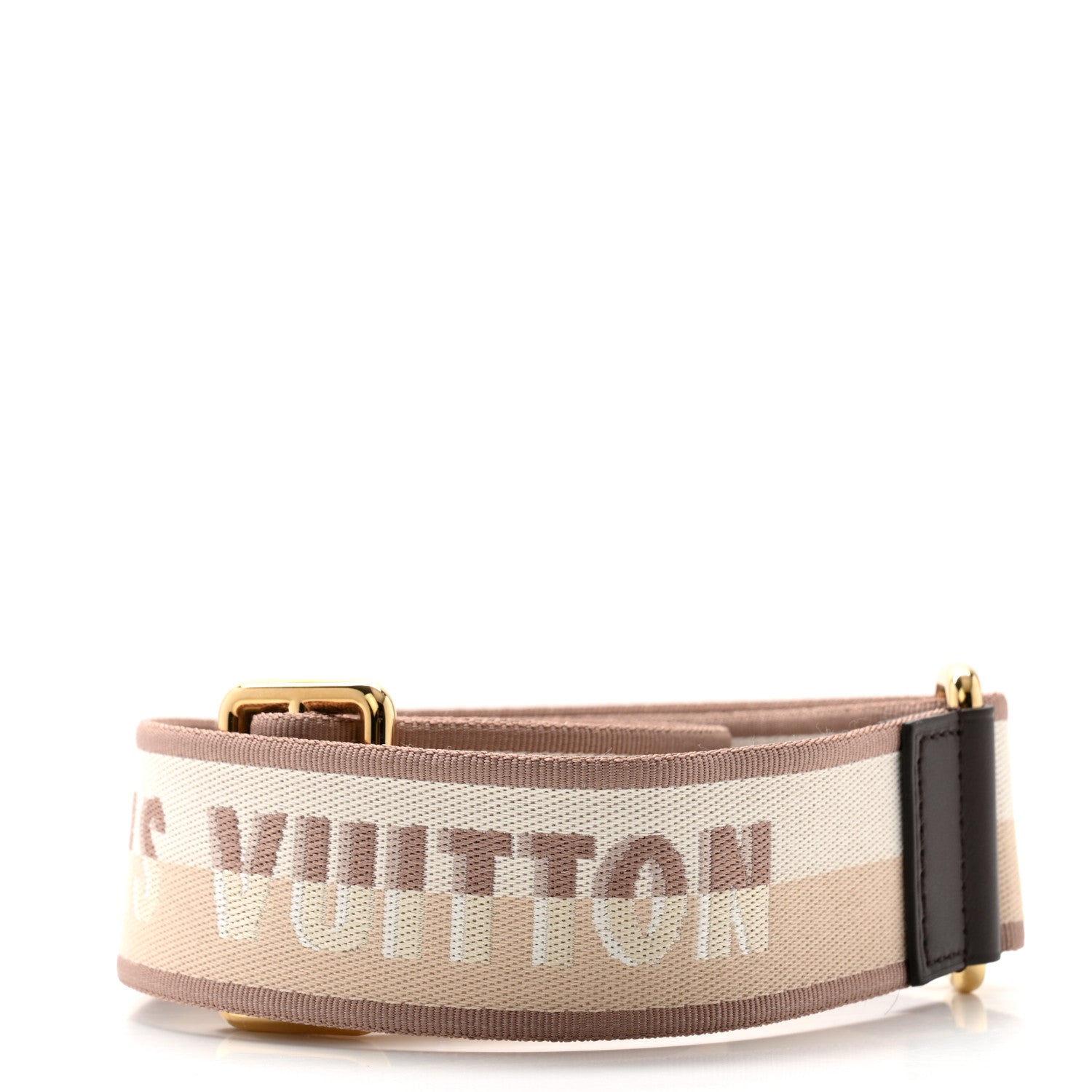 Louis Vuitton Jacquard Speedy Bandouliere 20 Shoulder Strap Beige Brown 2 of 4