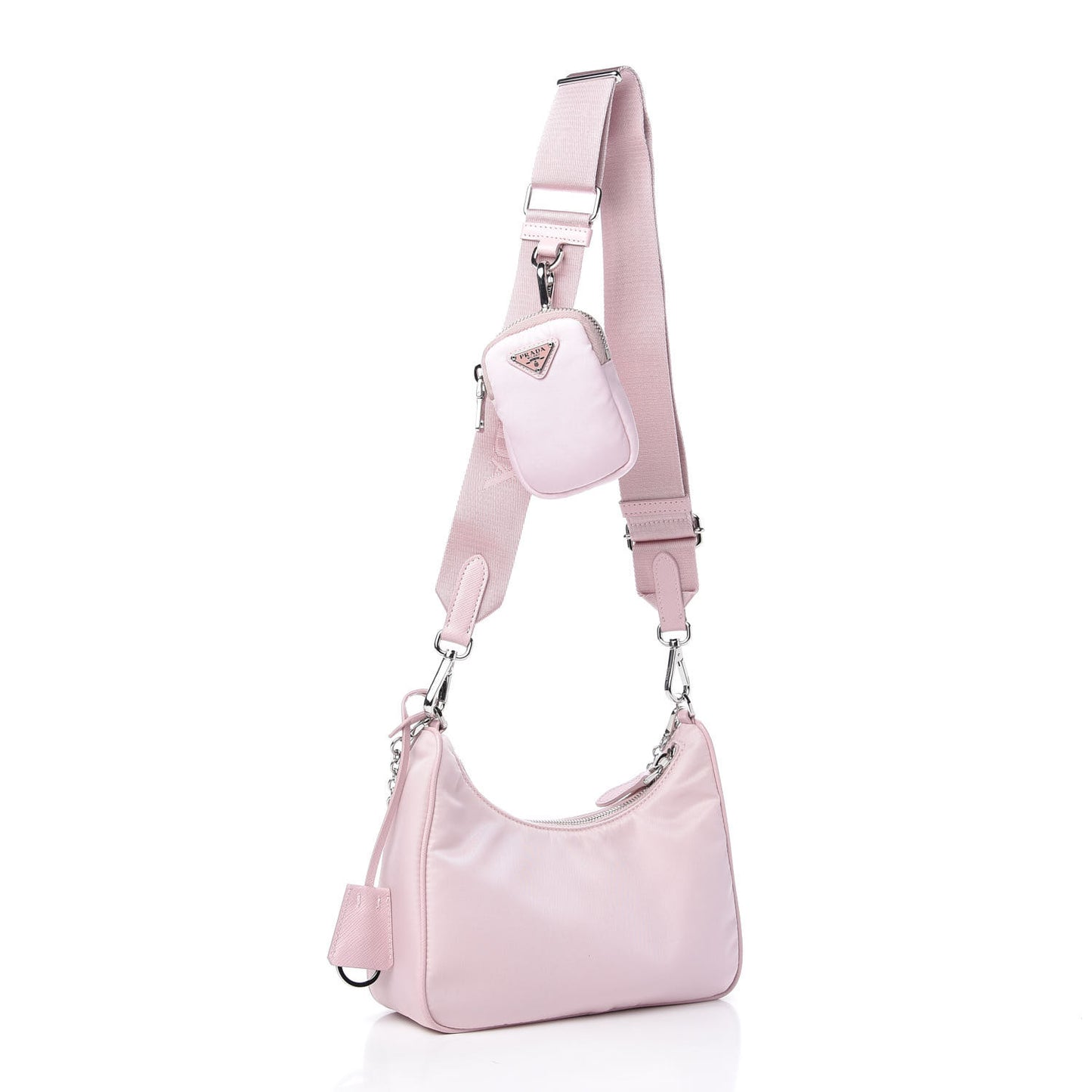 Nylon Re-Edition 2005 Shoulder Bag Alabastro