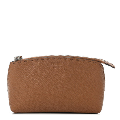 Fendi Cuoio Romano Selleria Cosmetic Pouch Mou 1 of 4