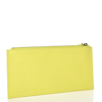 Louis Vuitton Epi Felicie Chain Wallet Zippered Insert Pistache 3 of 6