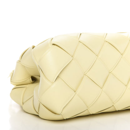 Bottega Veneta Nappa Maxi Intrecciato Grasp Top Handle Bag Ice Cream 6 of 9