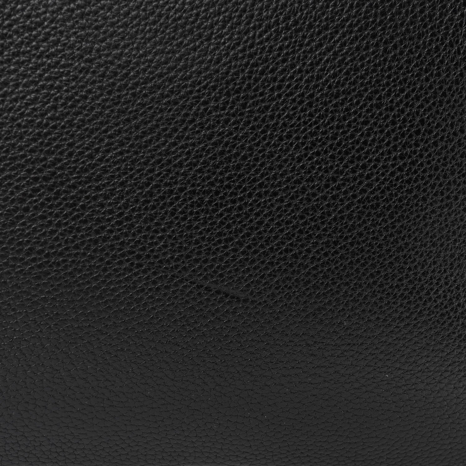 Louis Vuitton Taurillon Capucines MM Black Fuchsia 9 of 16