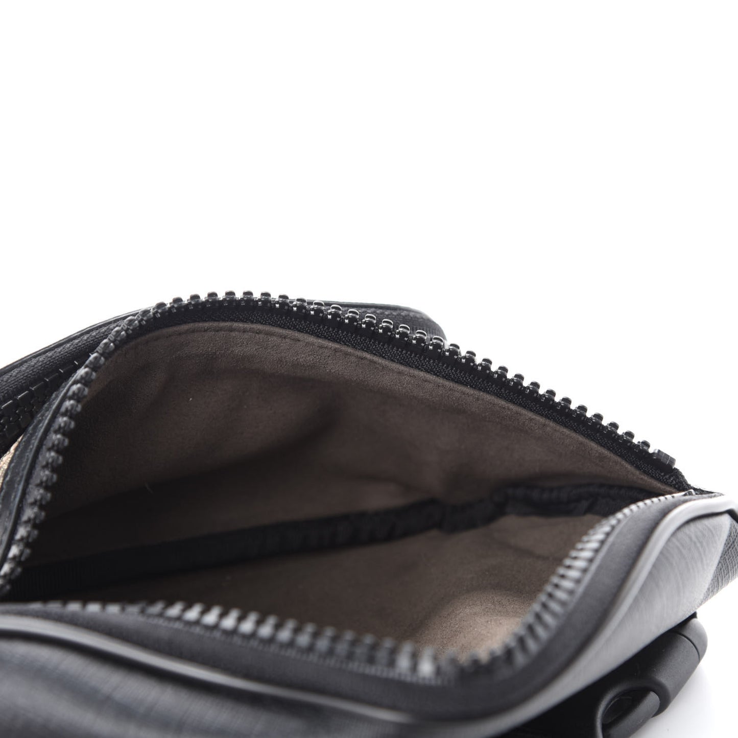 GG Supreme Monogram Belt Bag Black