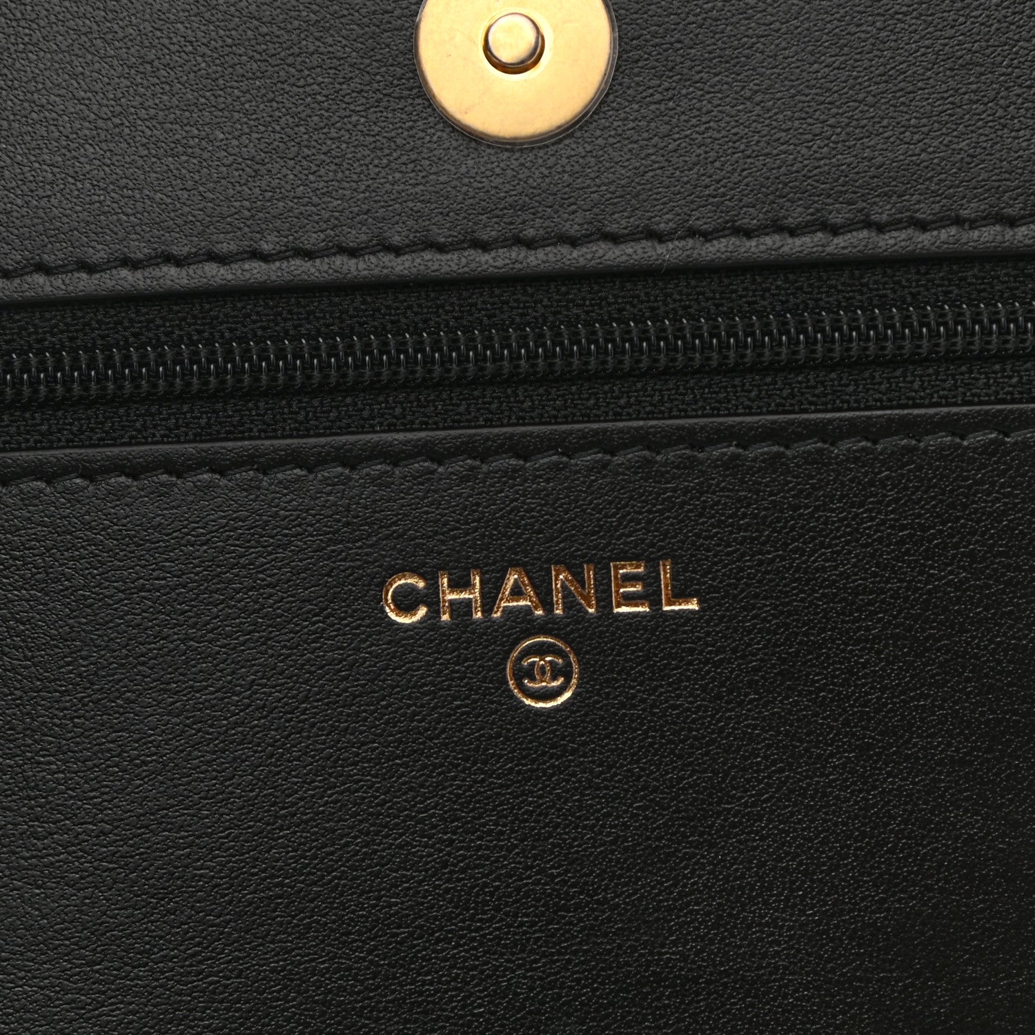 Chanel Caviar Quilted Boy Wallet On Chain WOC Black 7 of 11