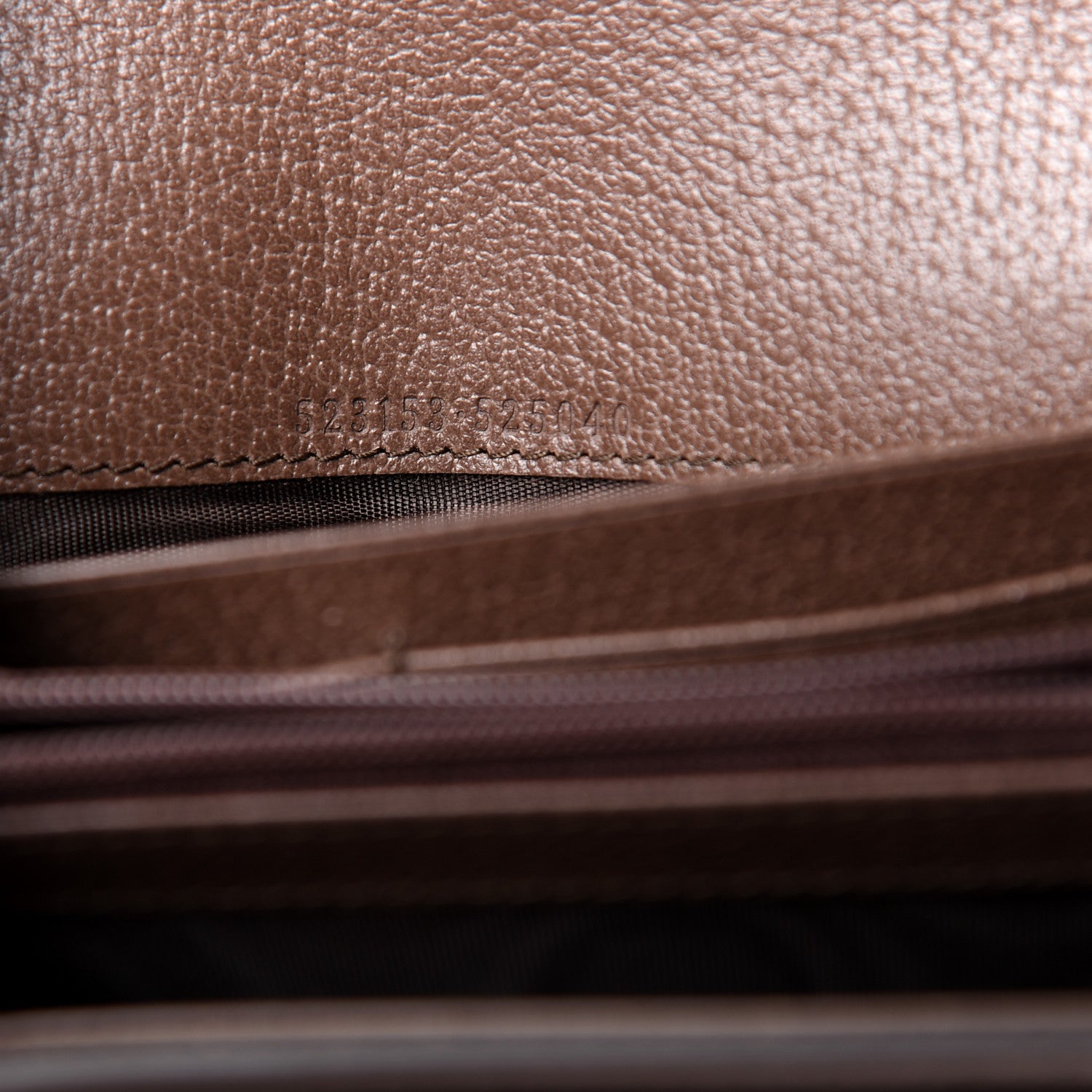Gucci GG Supreme Monogram Web Ophidia Continental Wallet Brown 7 of 7