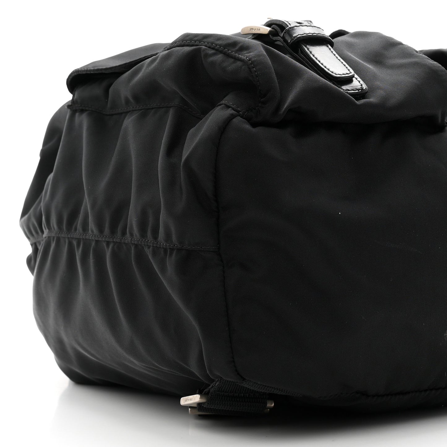 Tessuto Nylon Vela Medium Backpack Black