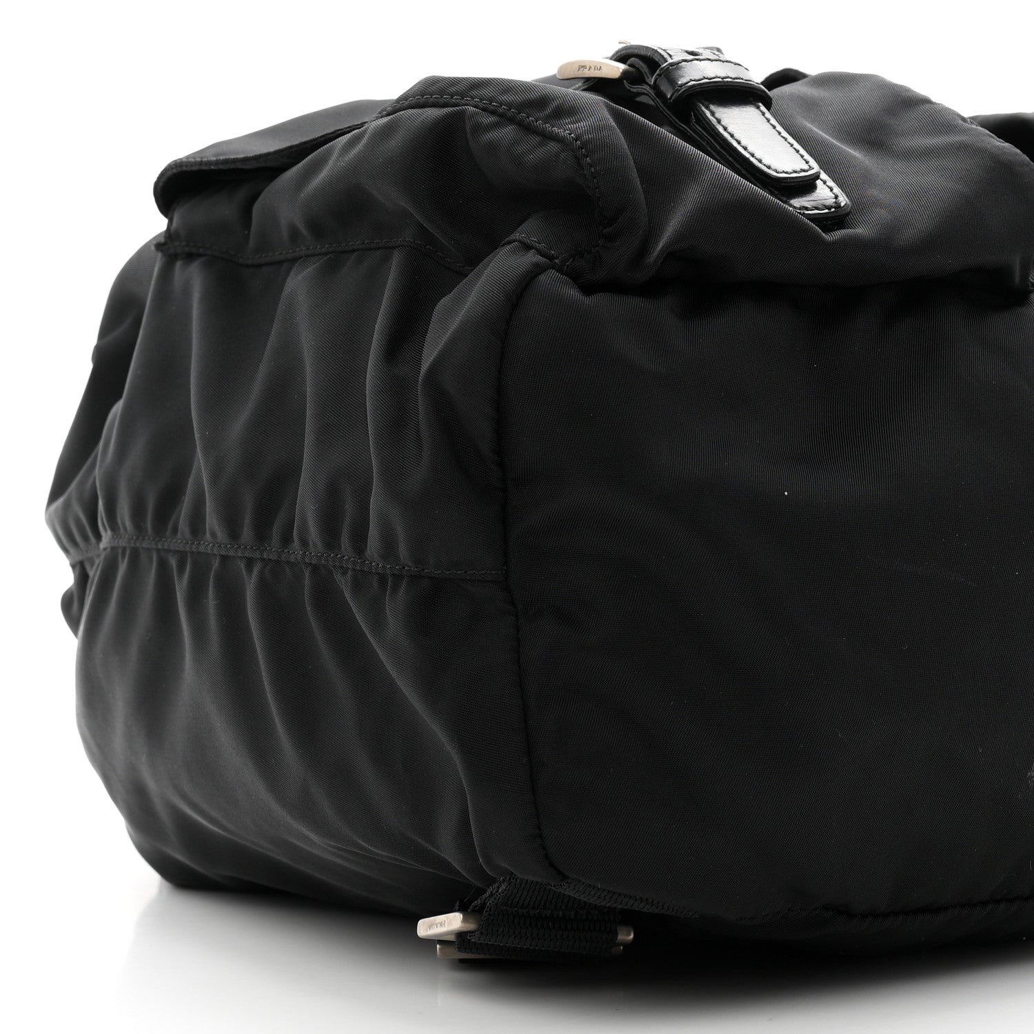 Prada Tessuto Nylon Vela Medium Backpack Black 9 of 10
