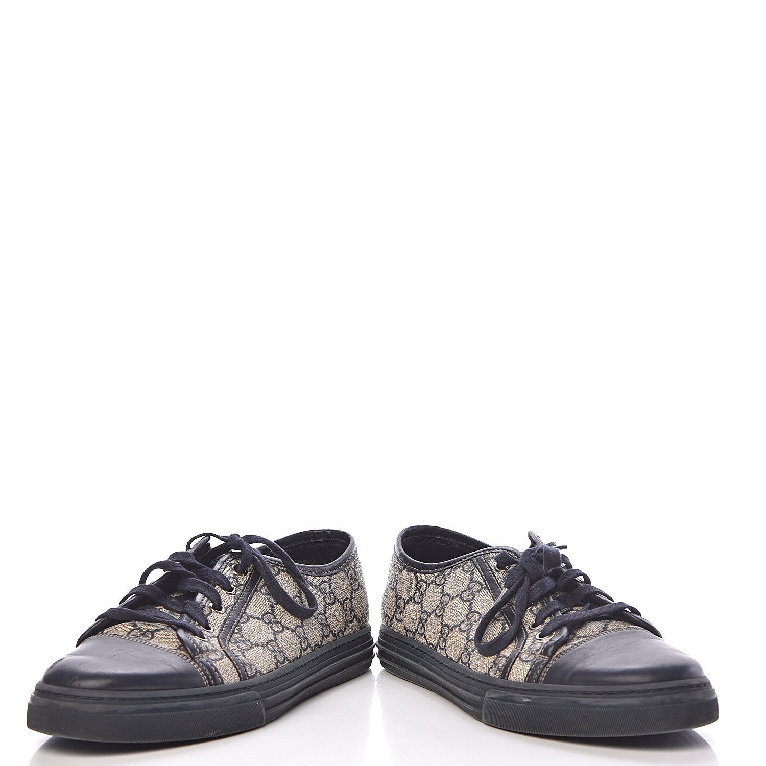Gucci GG Supreme Monogram Mens Sneakers 6.5 Navy 14 of 14