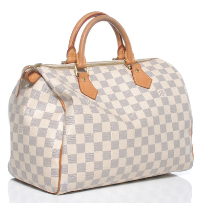 Louis Vuitton Damier Azur Speedy 30 3 of 7