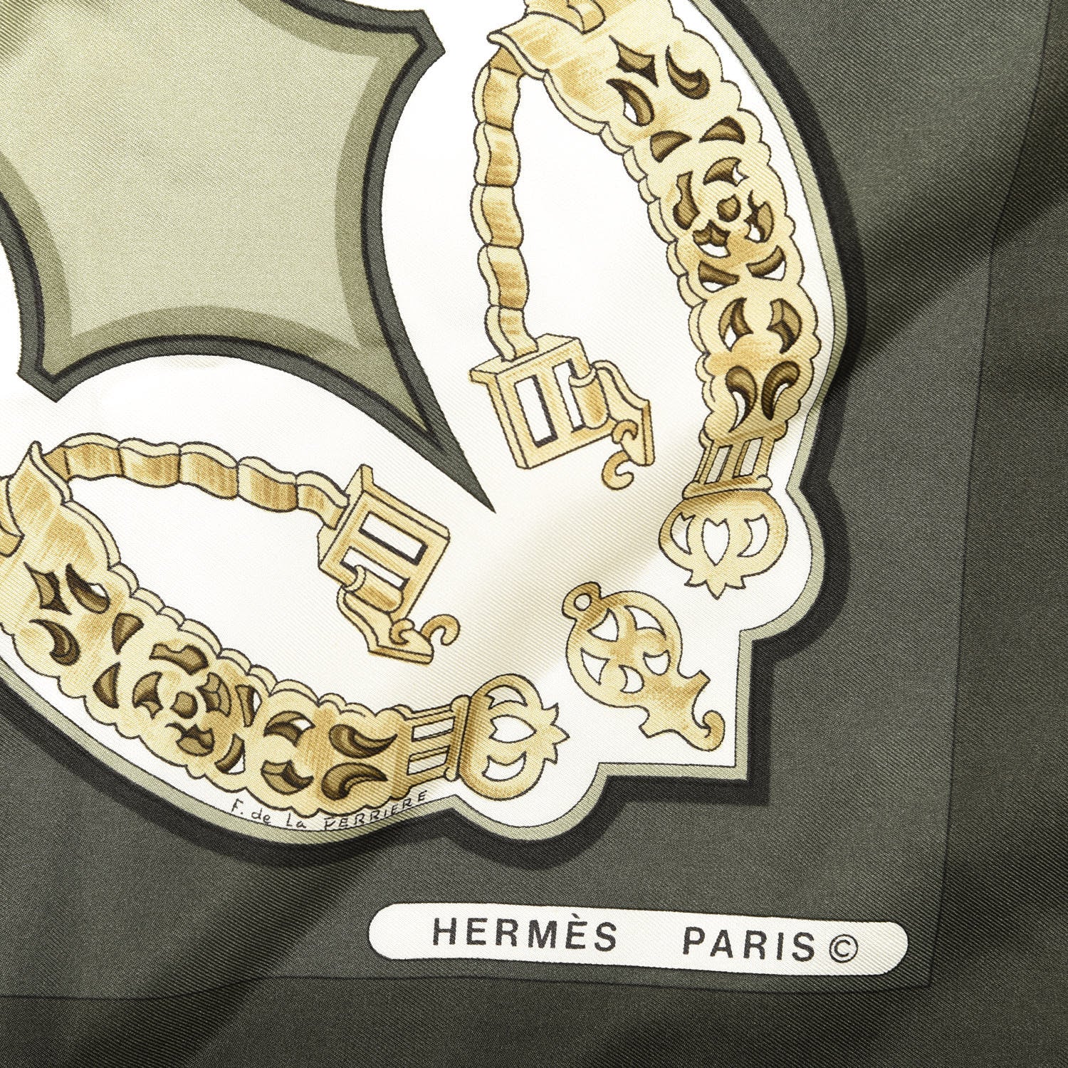Hermes Silk Les Eperons Scarf 90 2 of 3