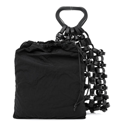 Bottega Veneta Lambskin Grasp Top Handle Tote Black 3 of 15