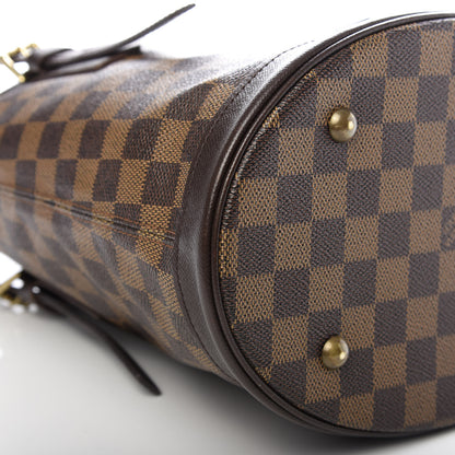 Louis Vuitton Damier Ebene Marais Bucket 23 6 of 9