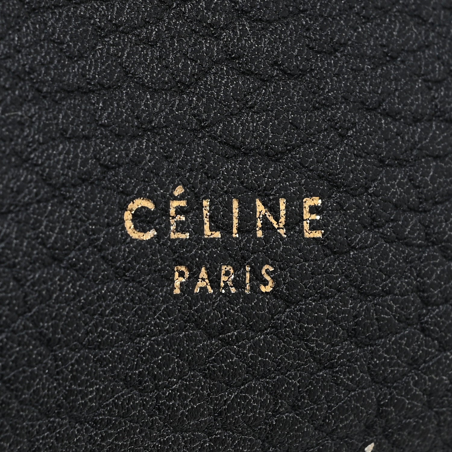 Celine Crisped Calfskin Mini Tie Knot Tote Black 6 of 16