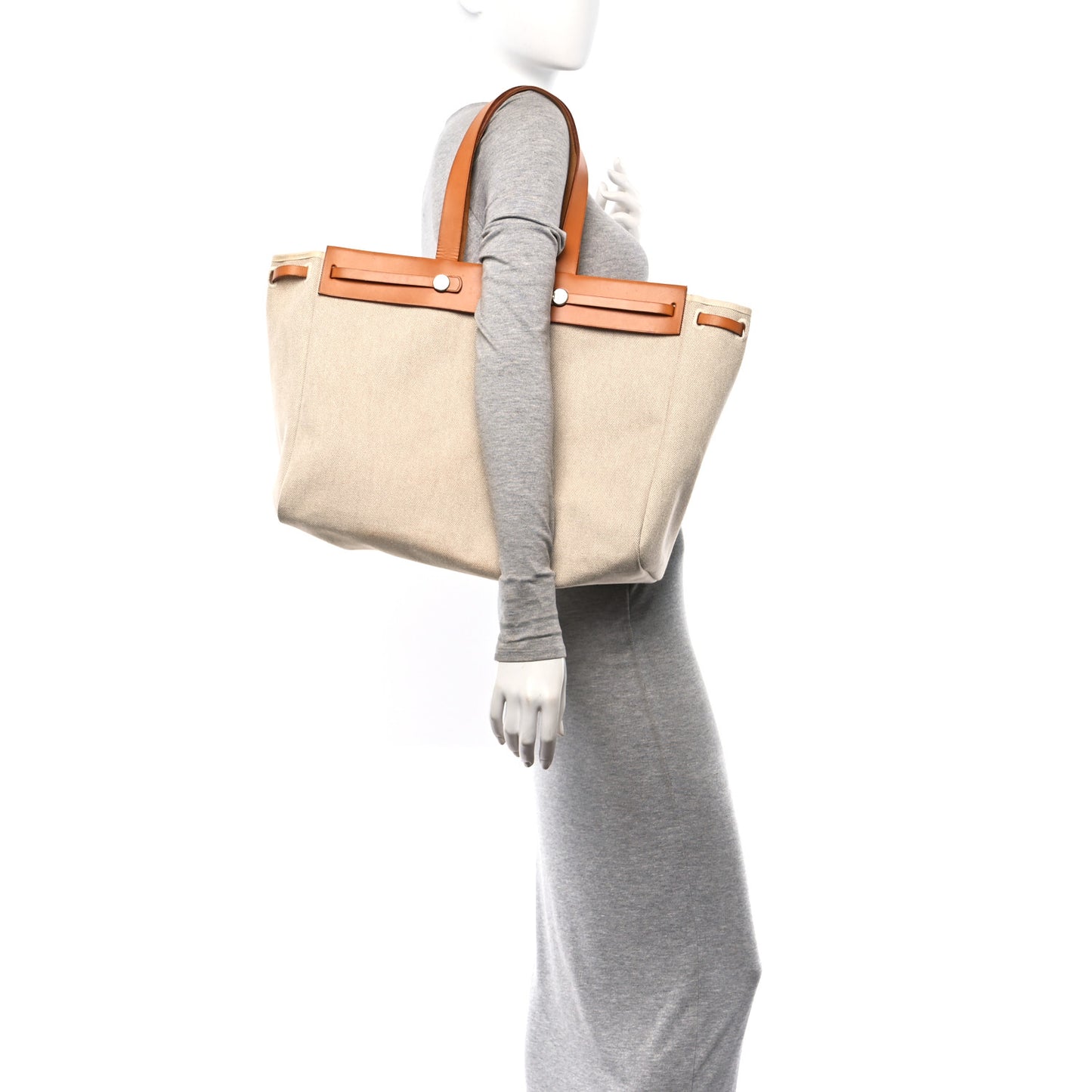 Toile Vache Hunter Herbag Cabas MM Natural