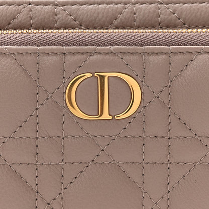 Christian Dior Supple Calfskin Caro Double Pouch Warm Taupe 7 of 9