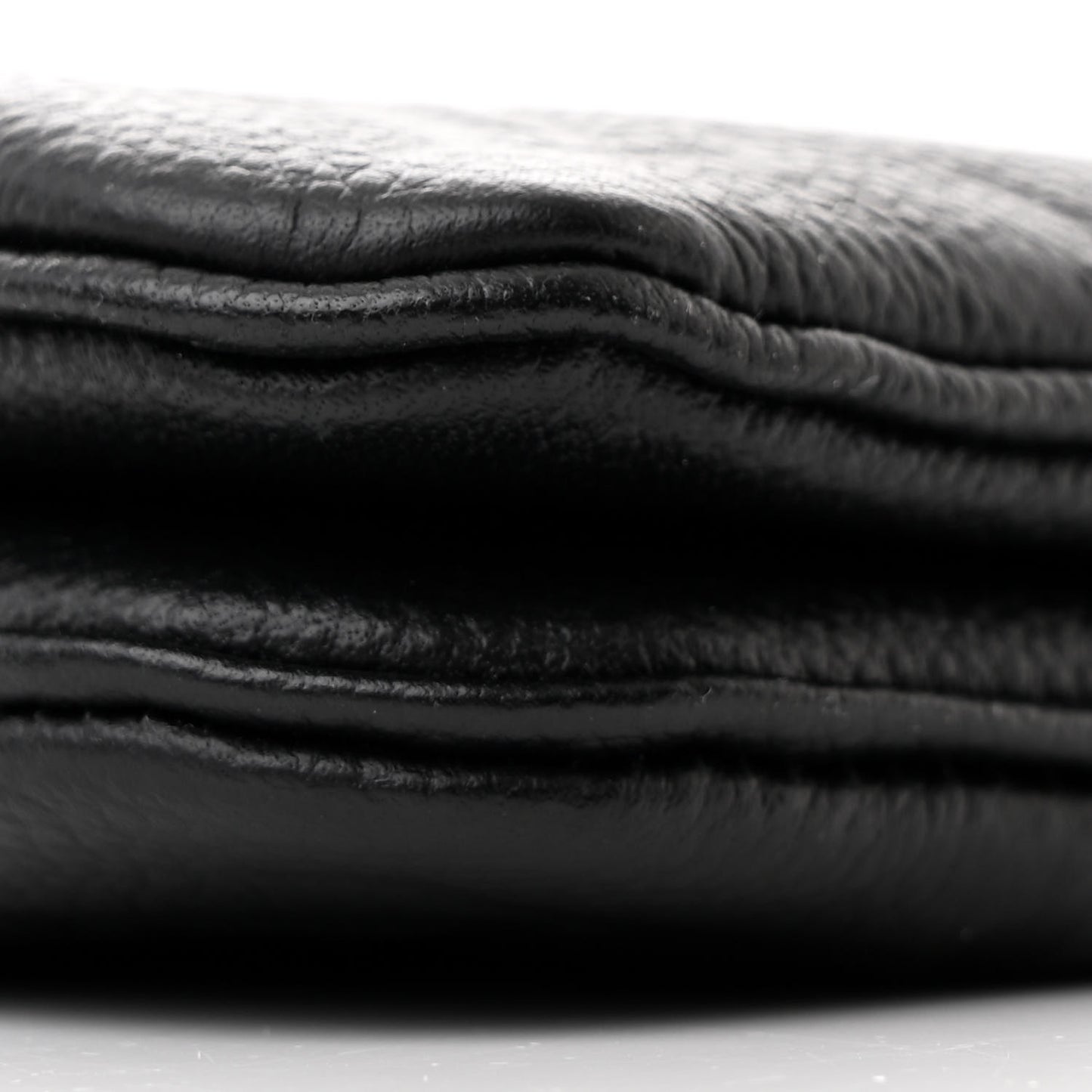 Empreinte Double Zip Pochette Black