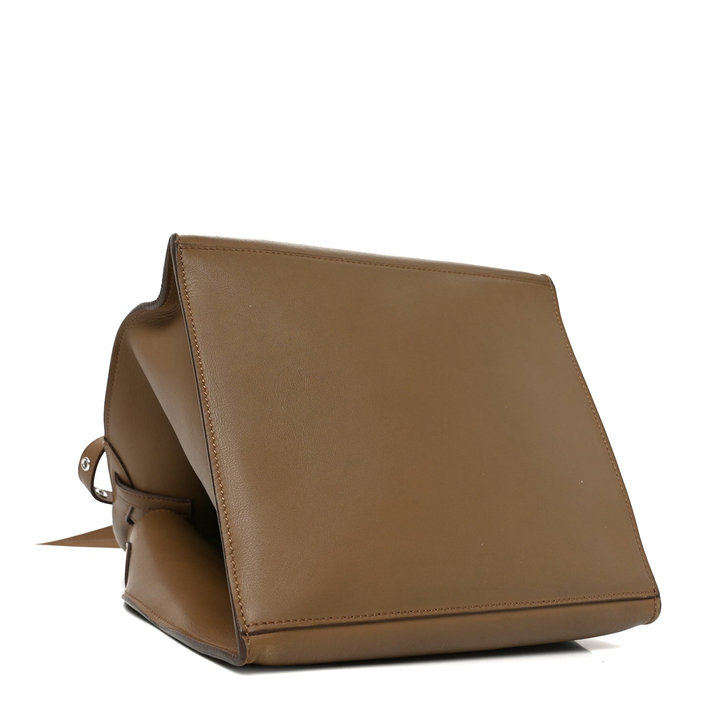 Supple Grained Calfskin Small Big Bag Light Taupe