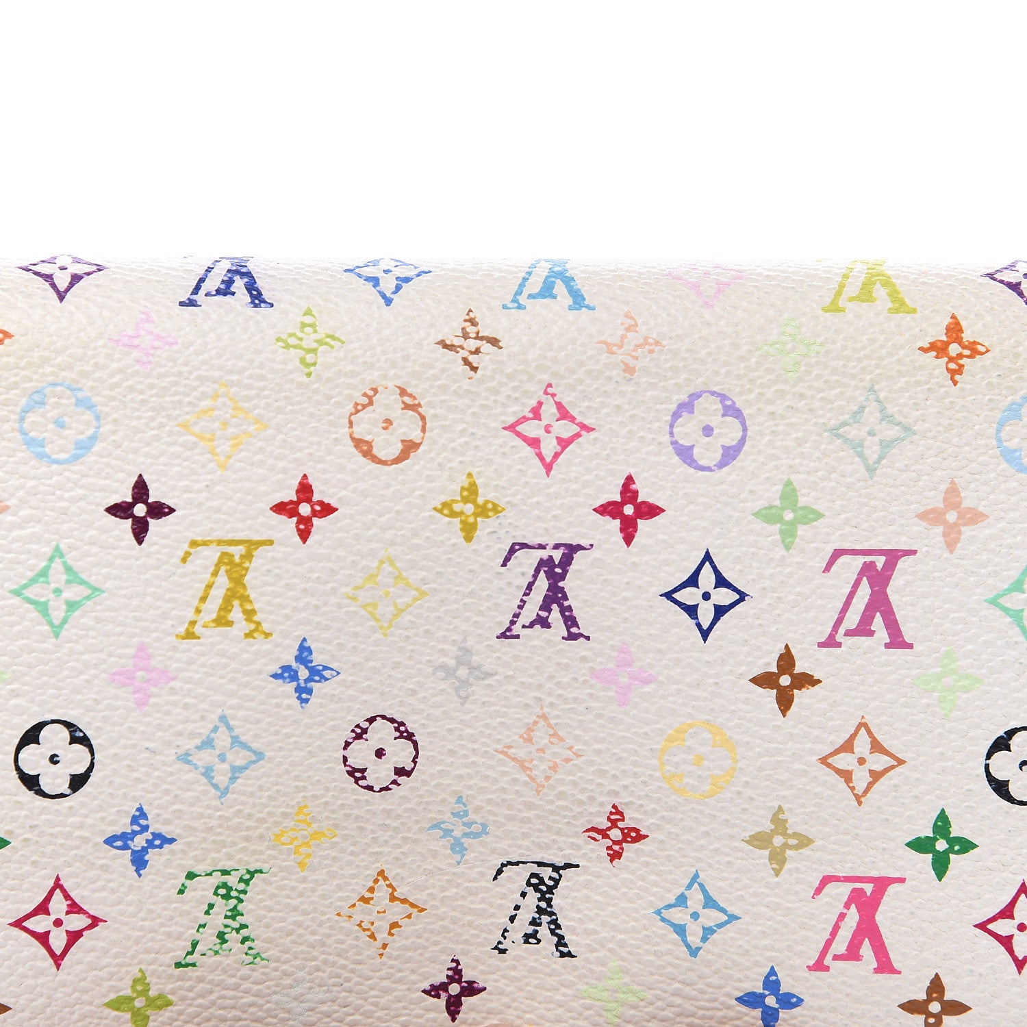 Louis Vuitton Monogram Multicolor Sarah Wallet White 13 of 13