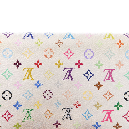 Louis Vuitton Monogram Multicolor Sarah Wallet White 13 of 13