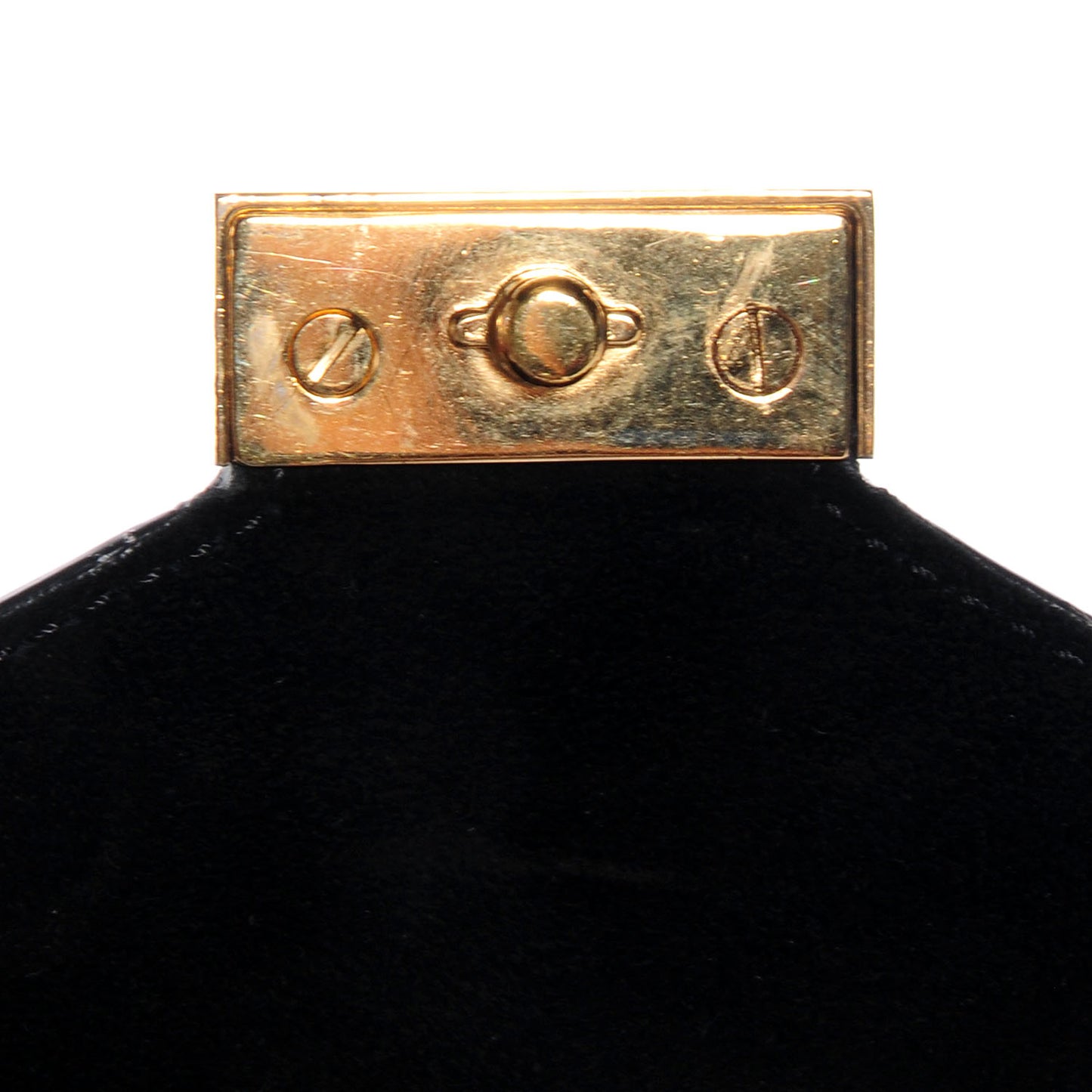 Calfskin Medium Diamond Shoulder Bag Black