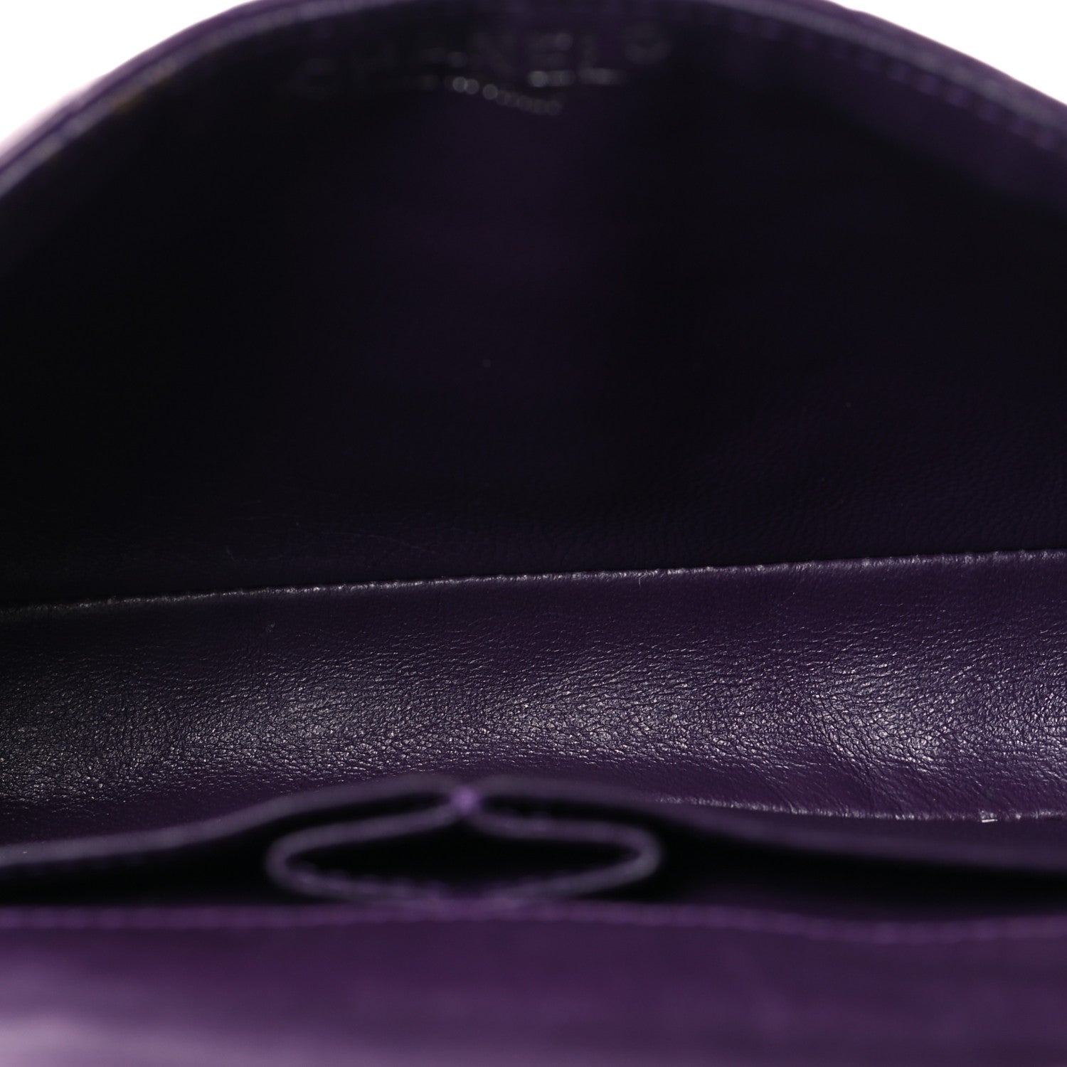 Chanel Lambskin East West Flap Purple 4 of 9