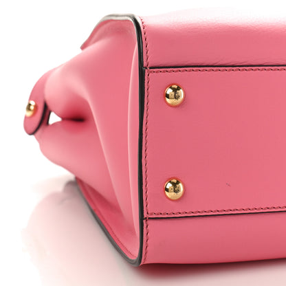 Fendi Vitello Seta Medium Peekaboo Iconic Satchel Pink 8 of 10