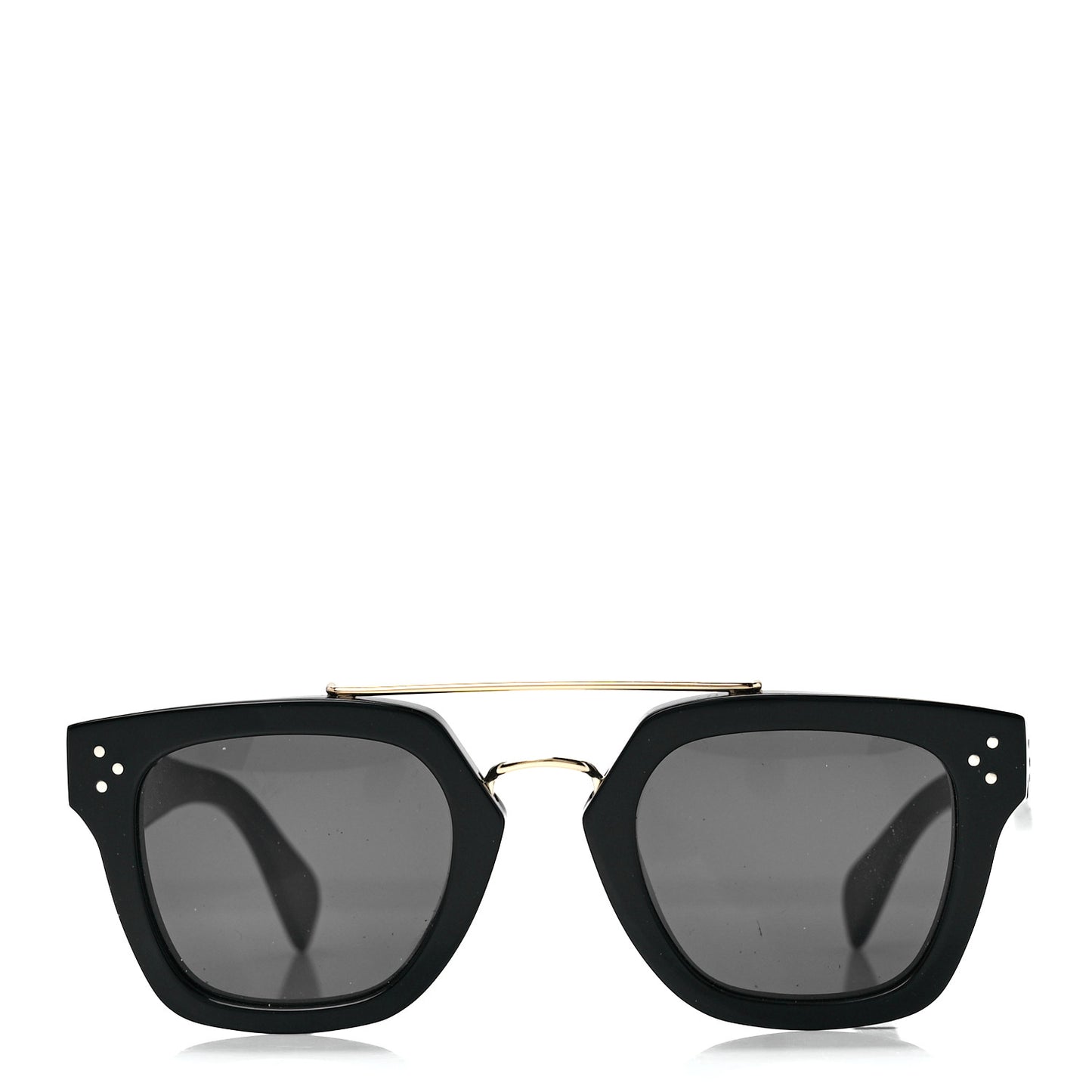Acetate Bridge Sunglasses CL 41077S Black