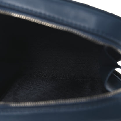 Bottega Veneta Nappa Intrecciato Vertical Shoulder Bag Blue 5 of 9