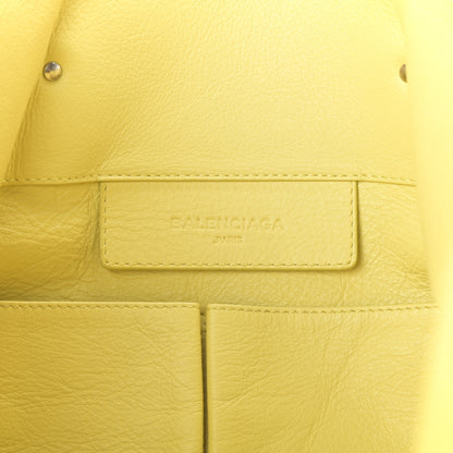 Balenciaga Veau Papier Classic Silver Hardware A4 Tote Jaune Poussin 6 of 8