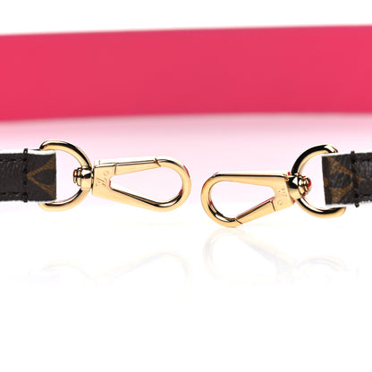 Louis Vuitton Monogram Bandouliere Shoulder Strap Hot Pink 4 of 5