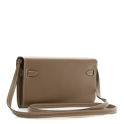 Hermes Epsom Kelly Wallet To Go Etoupe 3 of 10