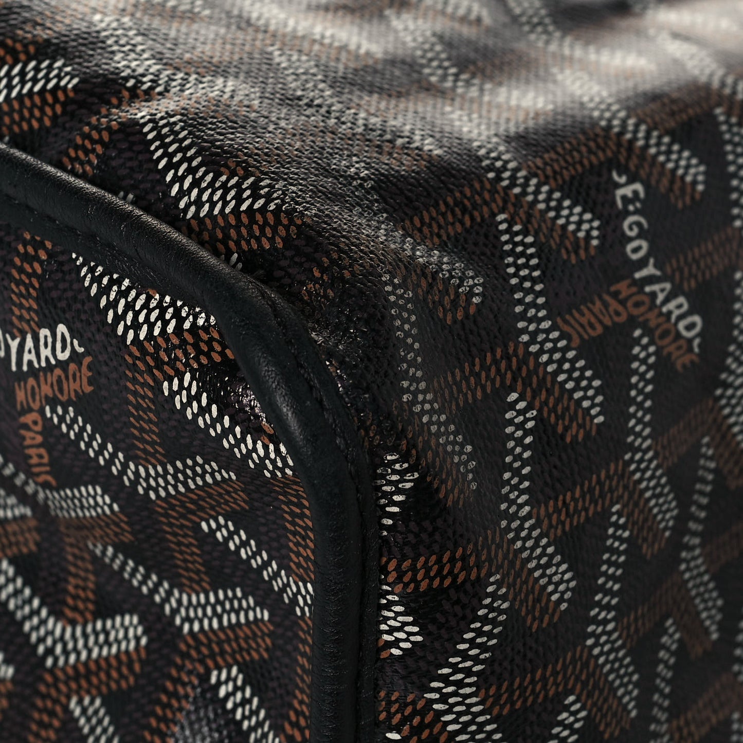 Goyardine Reversible Anjou PM Black