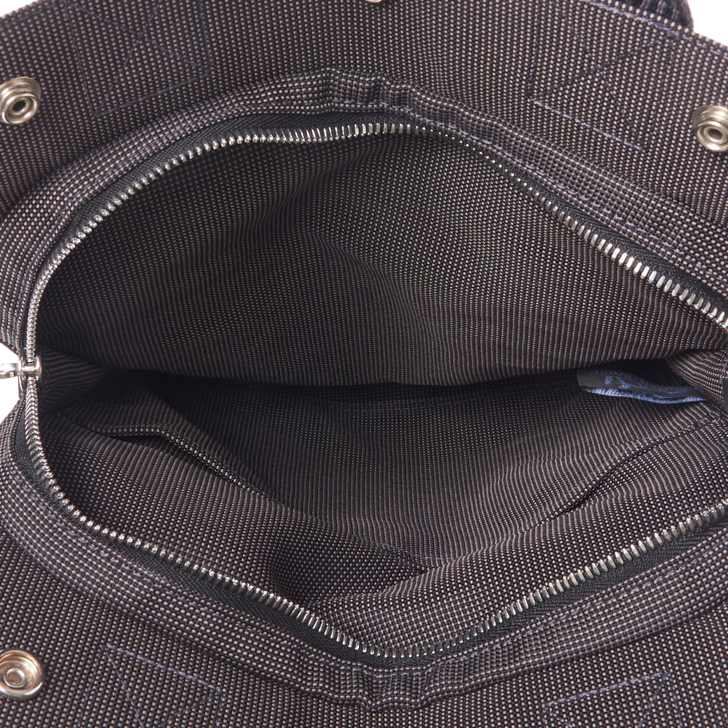 Hermes Canvas Herline Backpack Grey 4 of 7