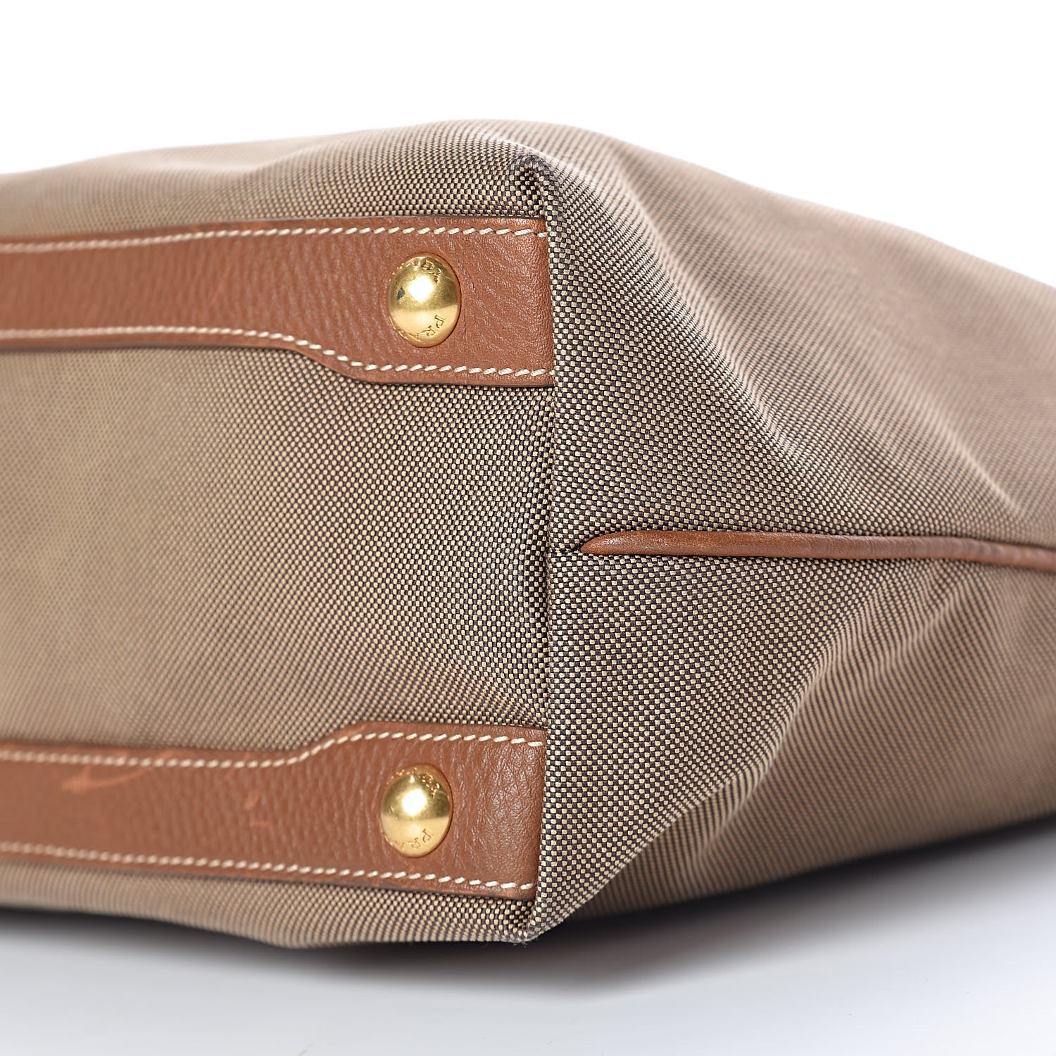 Prada Jacquard Logo Hobo Corda Cuoio 6 of 17