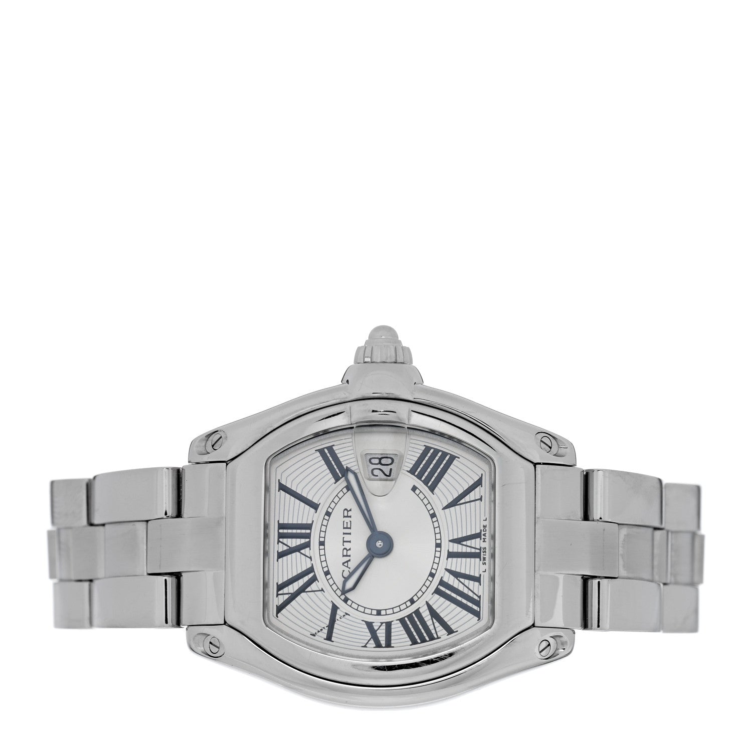 Cartier Stainless Steel 31mm Roadster Quartz Watch 2 of 4