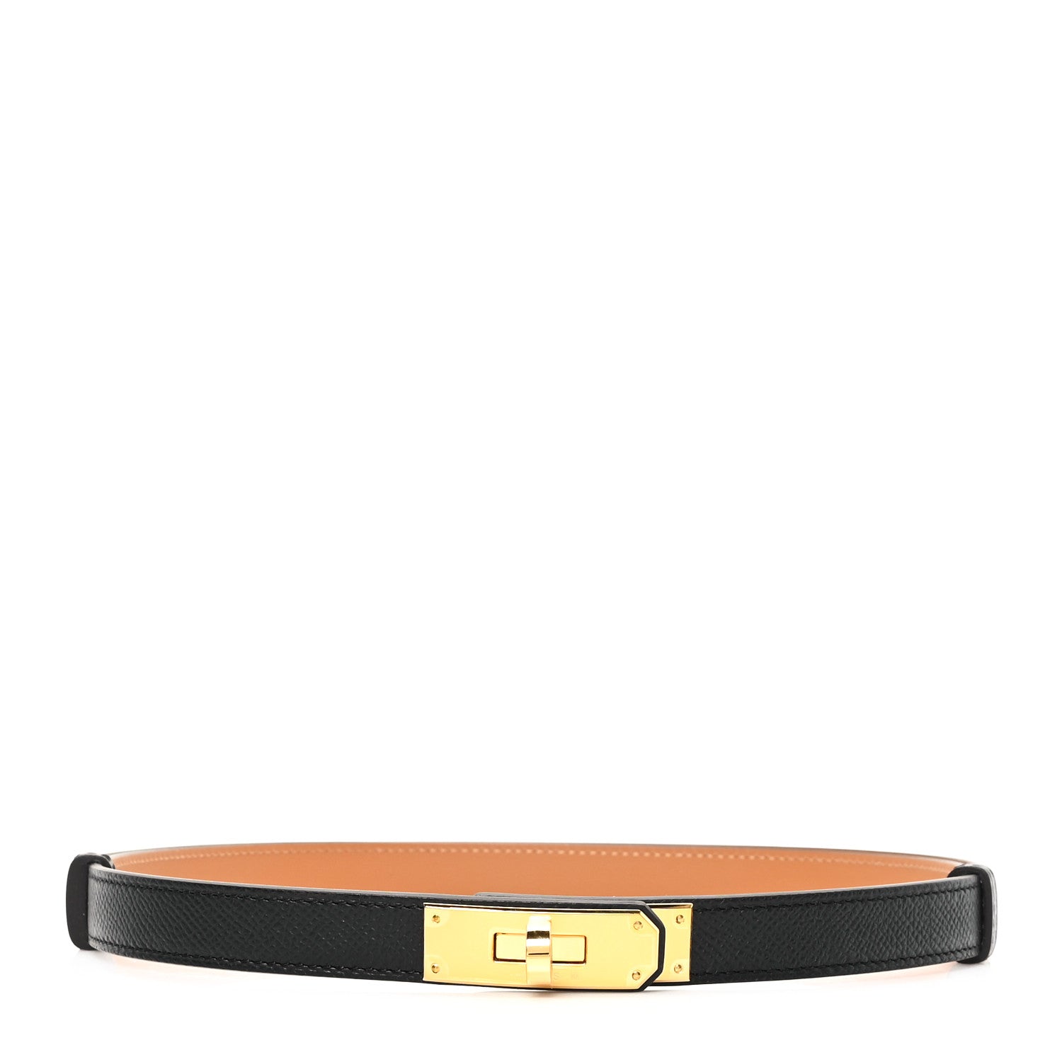 Hermes Epsom Kelly Belt Black 1 of 4