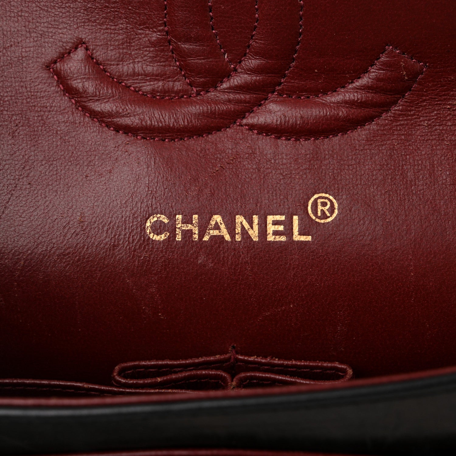 Chanel Lambskin Quilted Medium Double Flap Black 6 of 13