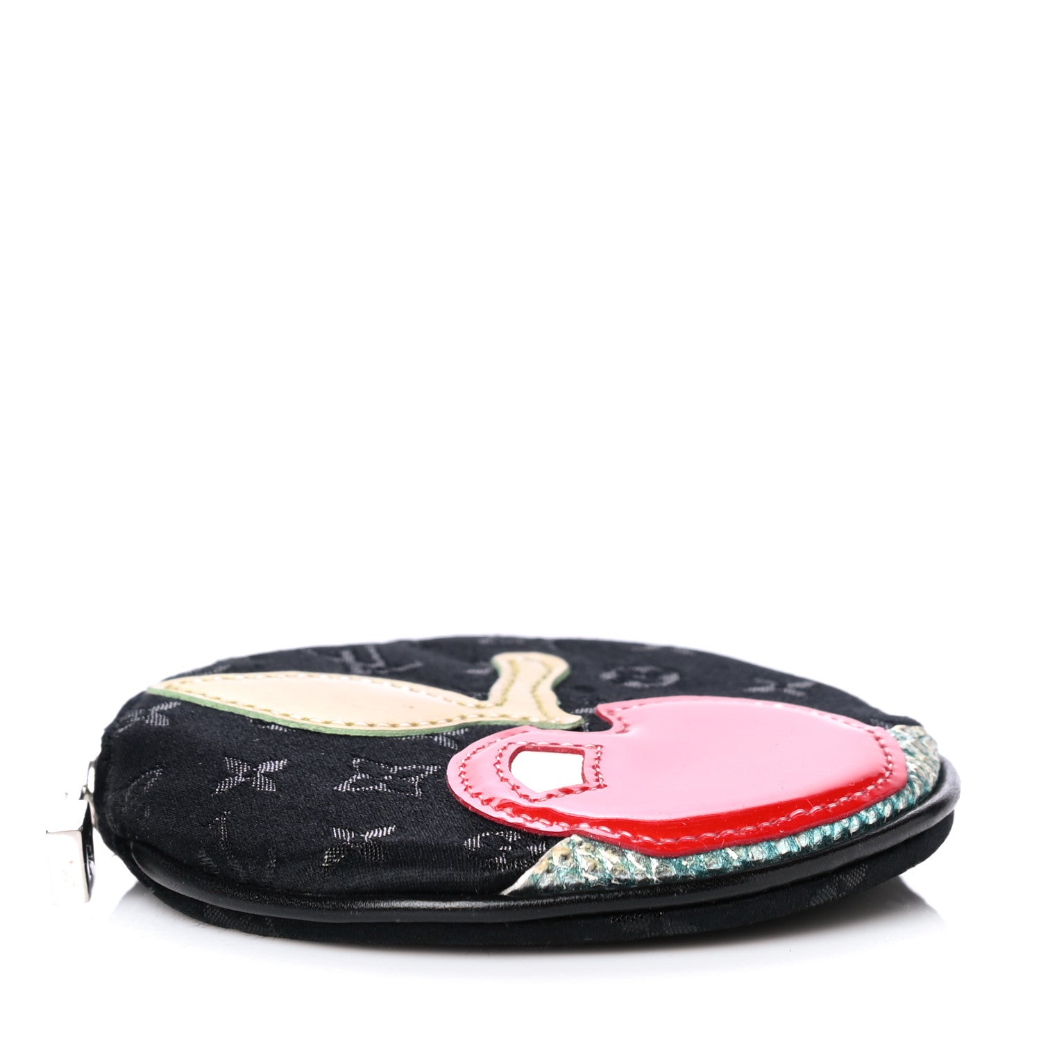 Louis Vuitton Mini Monogram Conte de Fees Apple Round Coin Purse 4 of 8