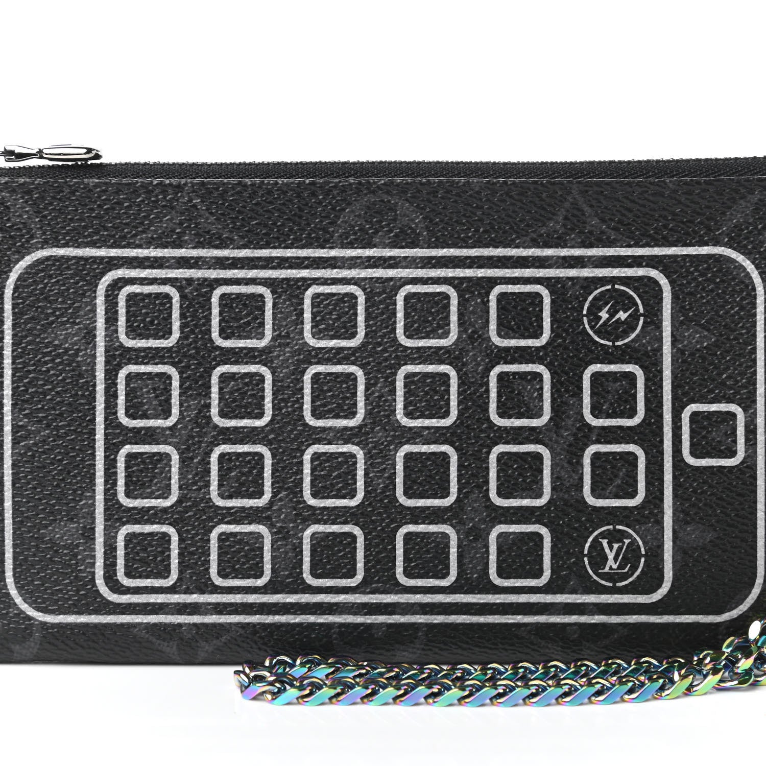 Louis Vuitton Monogram Eclipse Flash Fragment IPhone Pouch 10 of 10